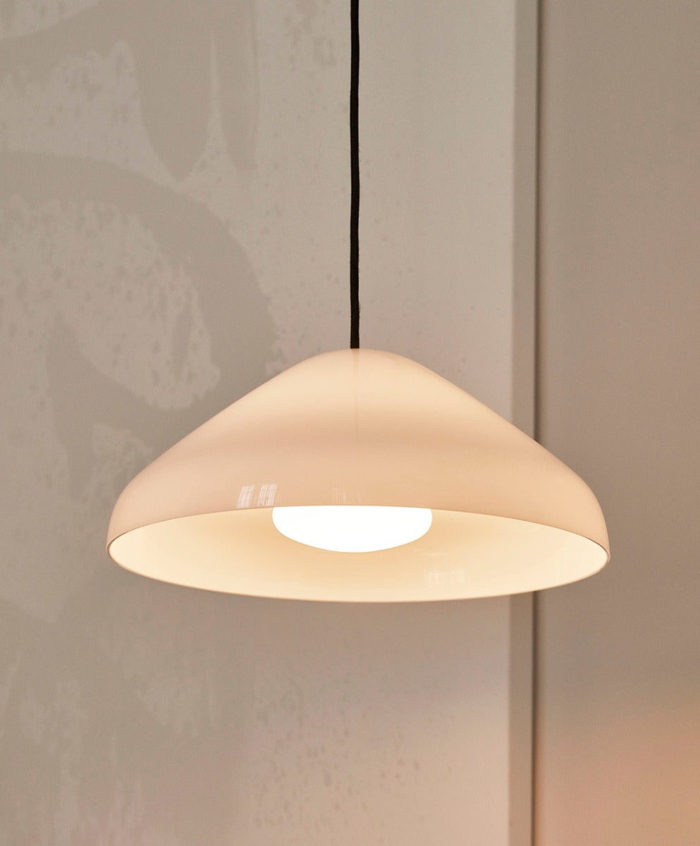 HAY Pao Glass Pendant lampe - hvid - Bahne